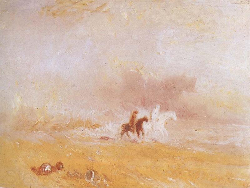 Joseph Mallord William Turner Rider Spain oil painting art
